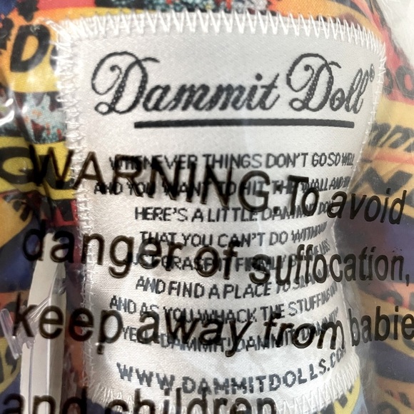 NWT Dammit Doll - Limited Edition Pandemic Doll - Picture 6 of 8